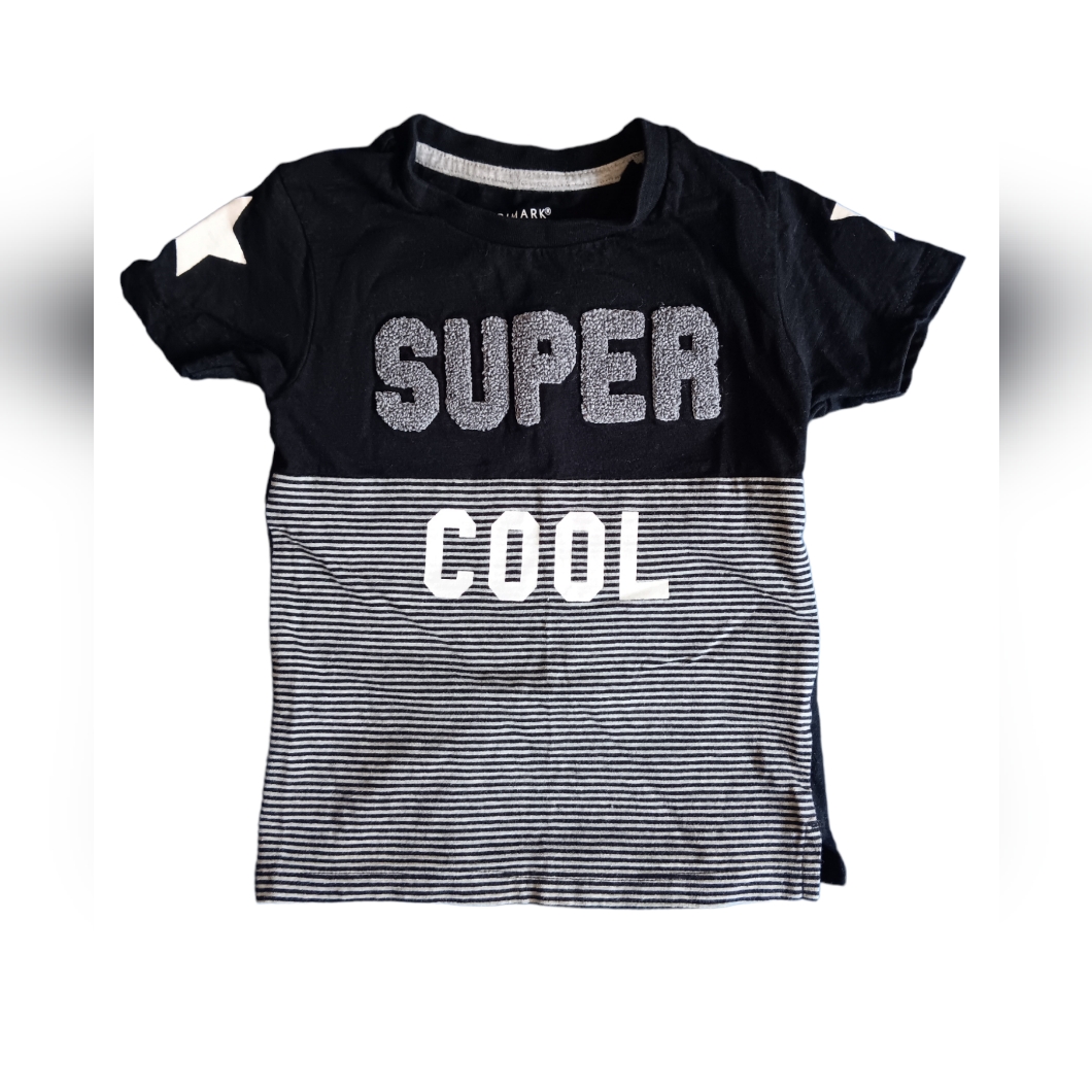 Toddler Boys Short Sleeve Super Cool T-Shirt